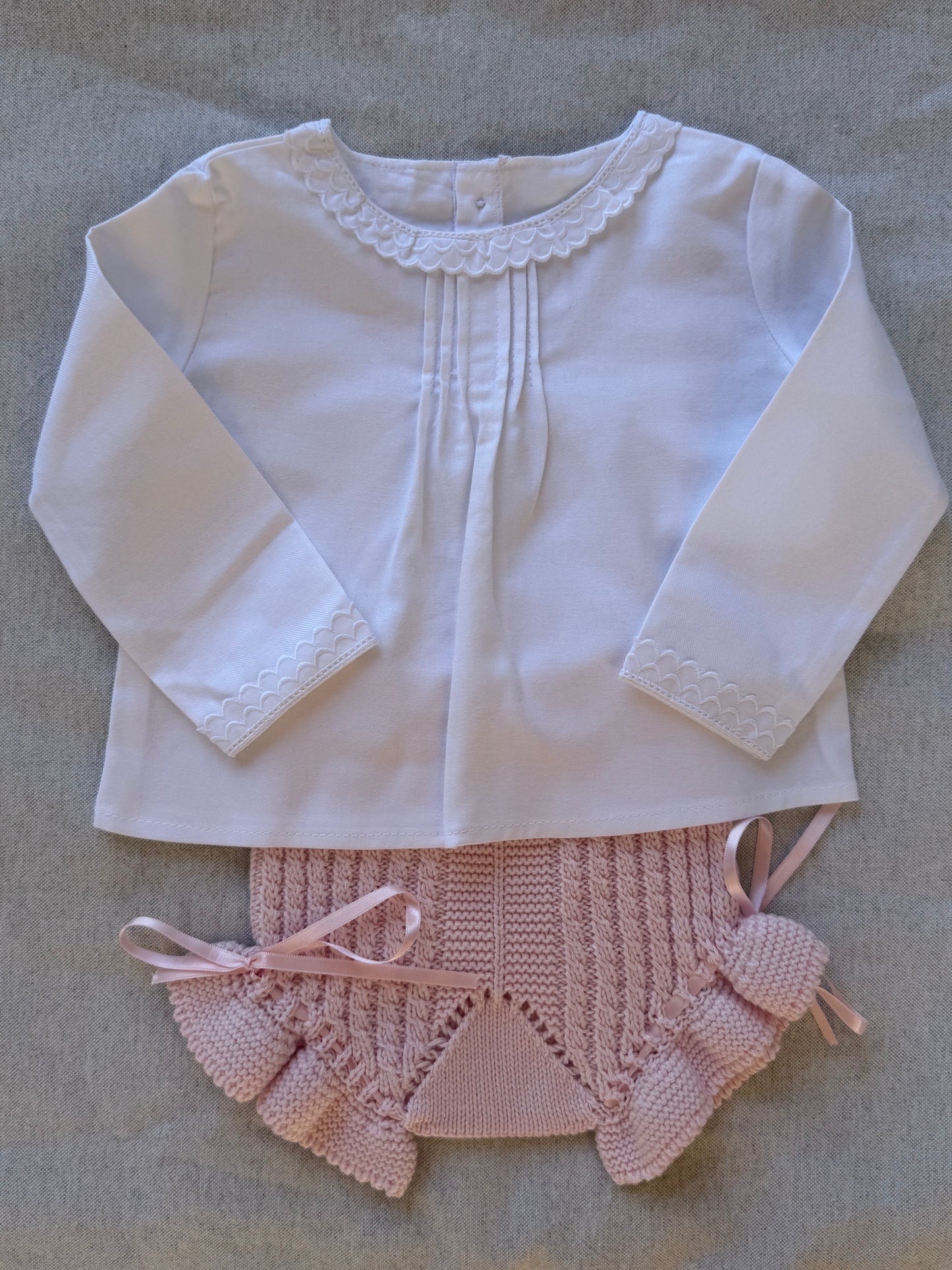 Blusa Viyela Blanca